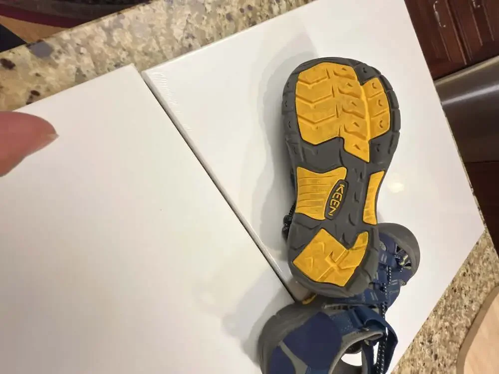 KEEN Newport H2 Kids Waterproof Sandals Blue/Grey Size 4